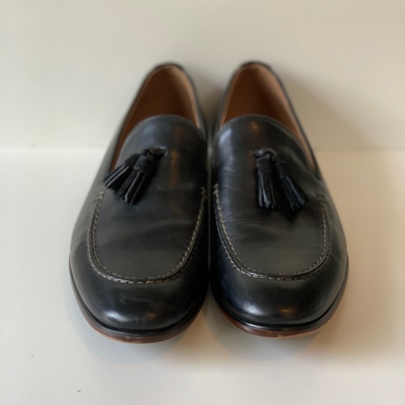 Black Dress up Slip Ons - Picture 2 of 6